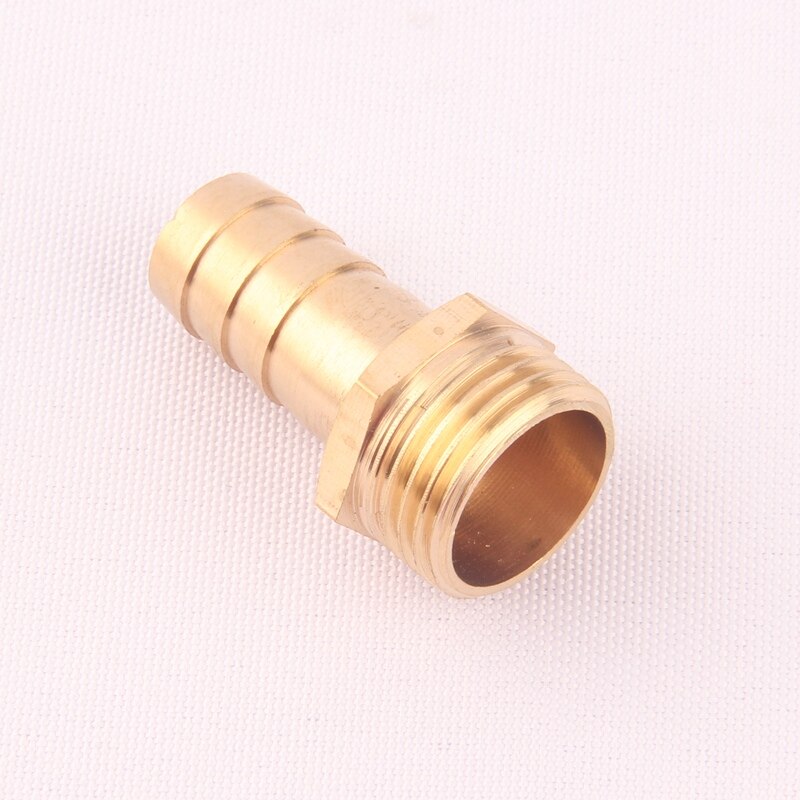 1/2" Female Male Thread Hose Connector 8-19mm Pure Brass Pagoda Water Connectors Irrigation Copper Gas Soft Pipe Hose Adapters