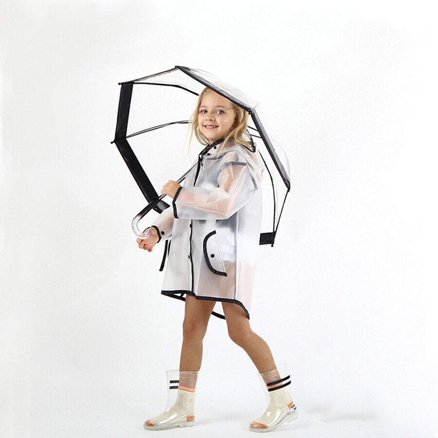 Kids Rain Umbrella Girls Transparent Umrella Art Shade Fold Umbrella Children Madonna Paraguas Olycat Starry Night QZH010