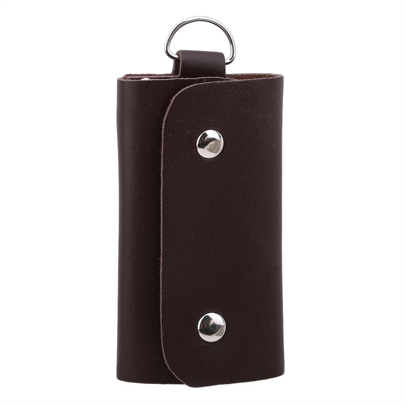 Vrouwen Mannen Key Houders Vintage Keys Organizer Solid Auto Sleutelhanger Huishoudster Sleutelhanger Cover Key Portemonnees Key Pouch: Blauw