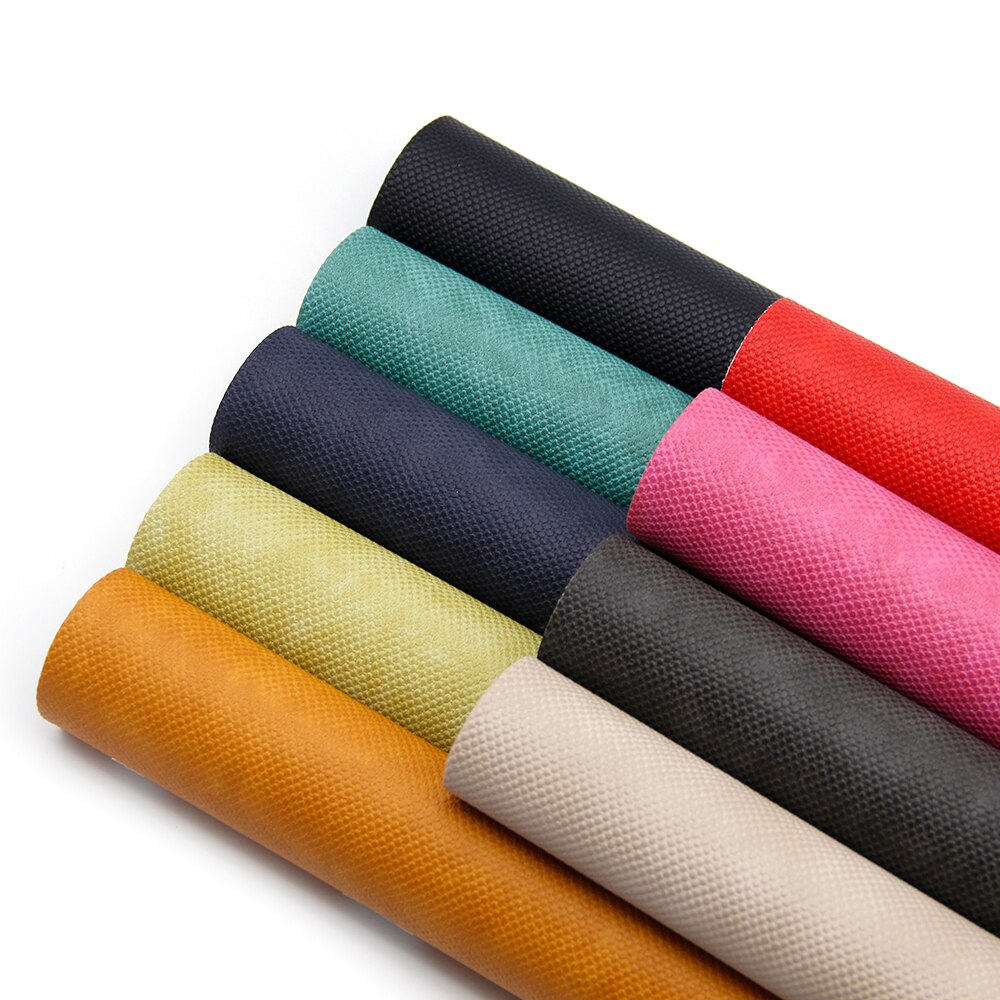 David Accessoires 8 Stks/set 20*33Cm Bump Faux Synthetisch Leer Stof Diy Telefoon Geval Boog Tas Materiaal, 1Yc10874