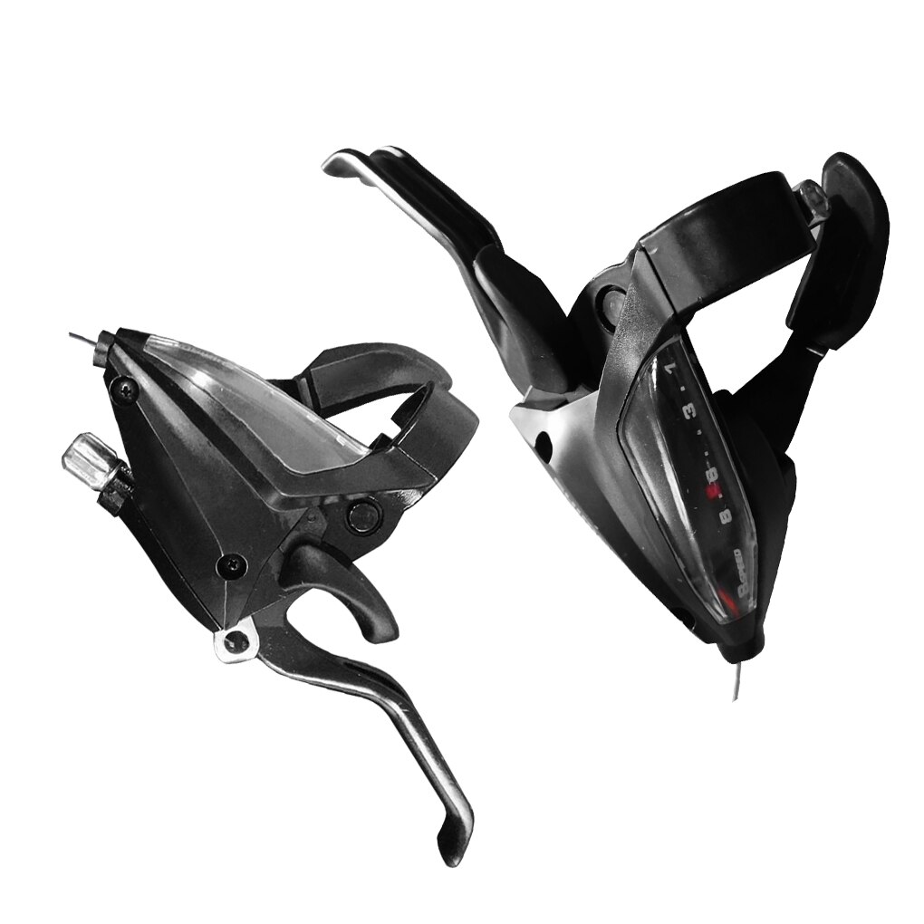 Bike Gear Shifter Mountain Fiets Speed Remhendel Optische Gear Display Indicator Plastic Road Fietsen Derailleur Fiets Deel