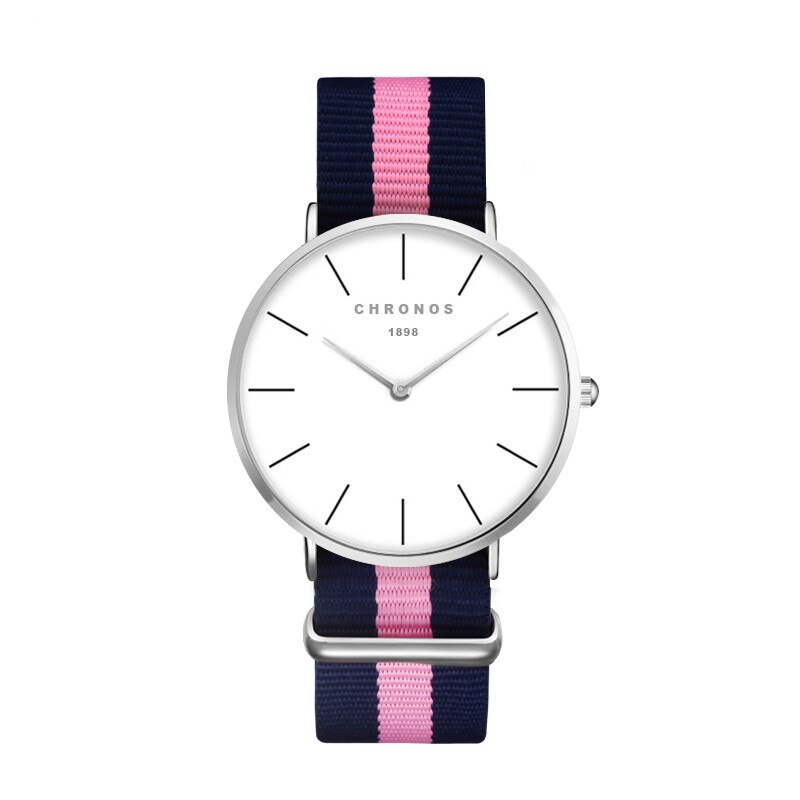 CHRONOS Horloges Mannen Mode Unisex Horloge Quartz Horloge Heren Rose Goud Mannelijke Klok Relogio Masculino: CH 0218