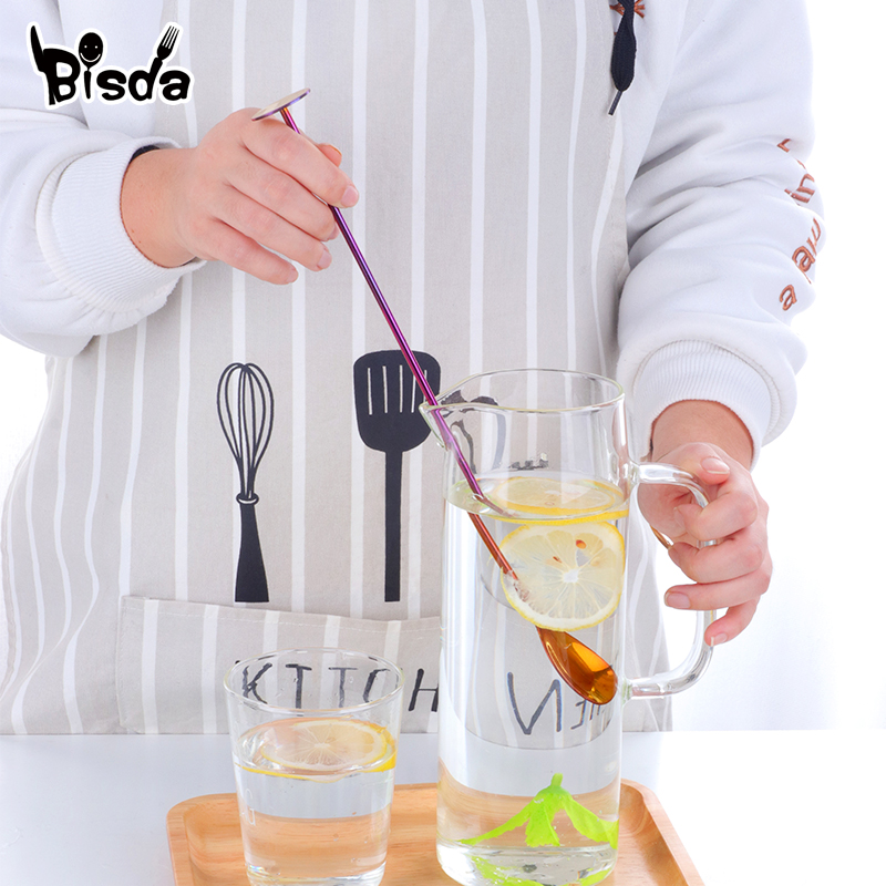 Blanding cocktail bar ske swizzle stick kaffe cocktail mojito vin skeer bar ware bartender værktøj juice blanding tilbehør