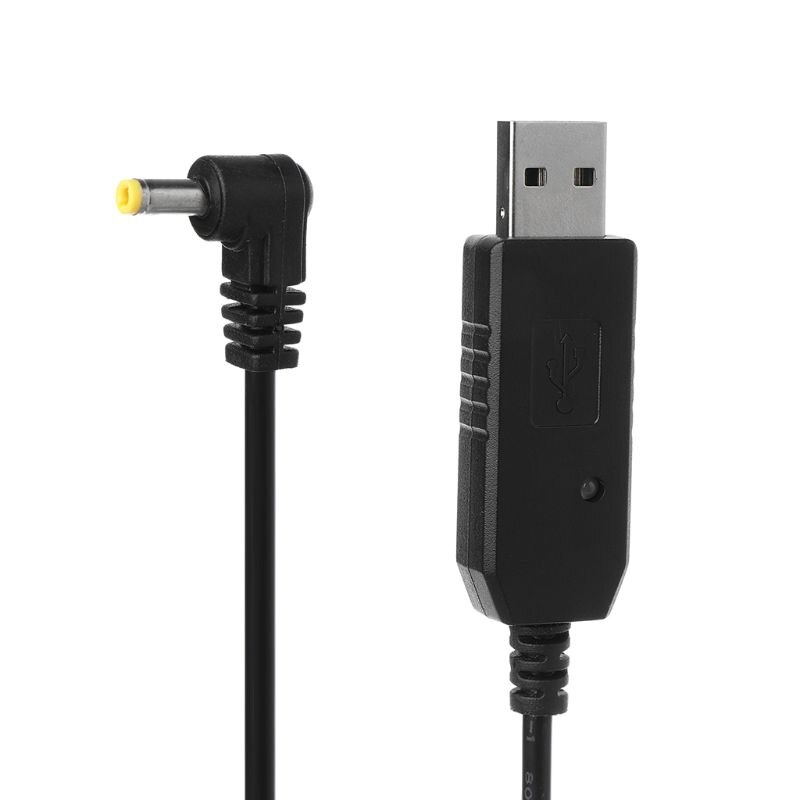 USB Charger Cable met Indicator Licht voor Hoge Capaciteit BaoFeng UV-5R Breiden Batterij BF-UVB3 Plus Batetery Ham Walkie Talkie Ra