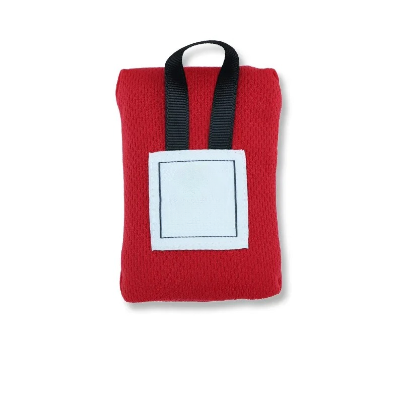 1 stk. udendørs camping picnicmåtte foldbar bærbar lomme nylon tæppe mini letvægts fugttæt vandtæt strandmåtte 70 x 110cm: Rød