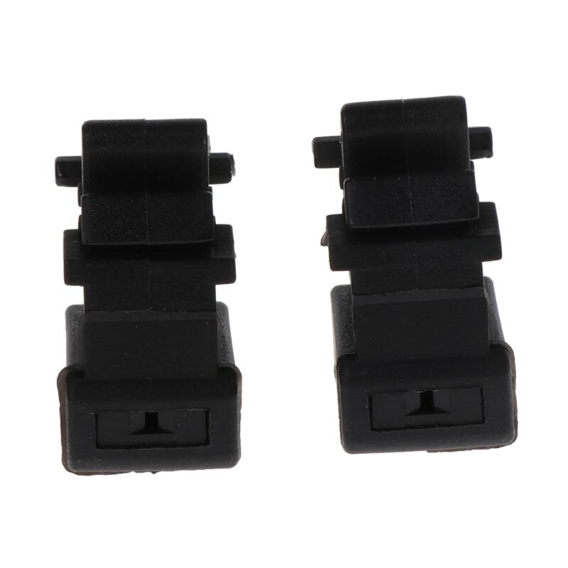 2Pcs Plastic Windscreen Washer Water Jet Spray Nozzle Car Front Windshield for Citroen for Peugeot