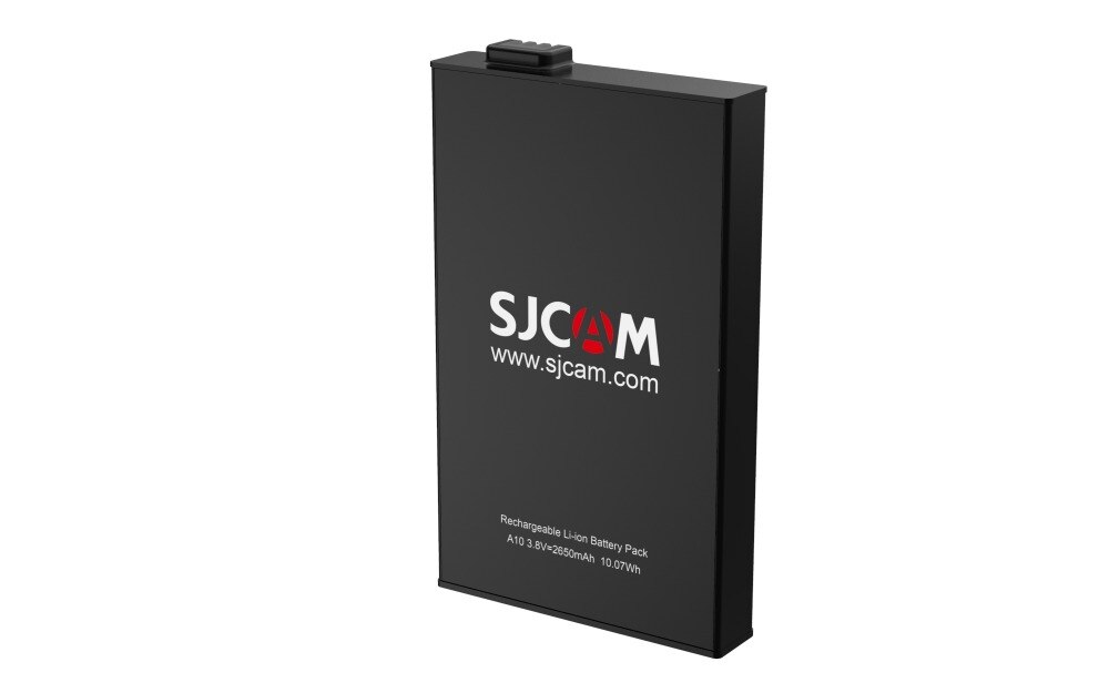 100% Originele SJCAM A10 2650 mAh Backup Oplaadbare Li-on Batterij En Lader Accessoires Voor SJCAM A10 WiFi sport Camera DV