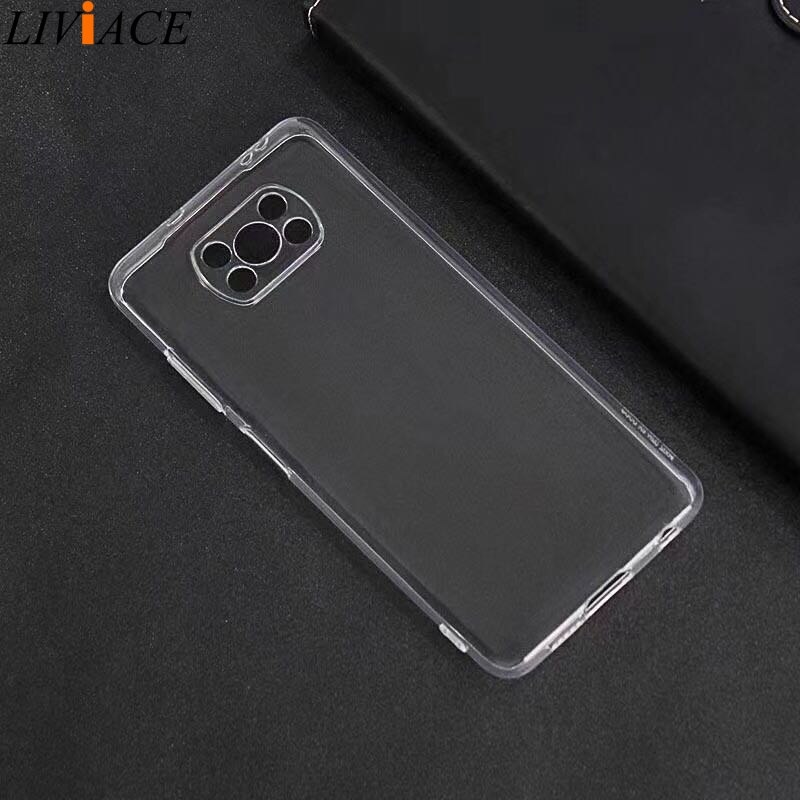 Transparante zachte tpu telefoon case voor xiaomi poco x3 nfc X3 PRO F3 GT M3 global versie Ultra Dunne clear back cover coque: Canvas