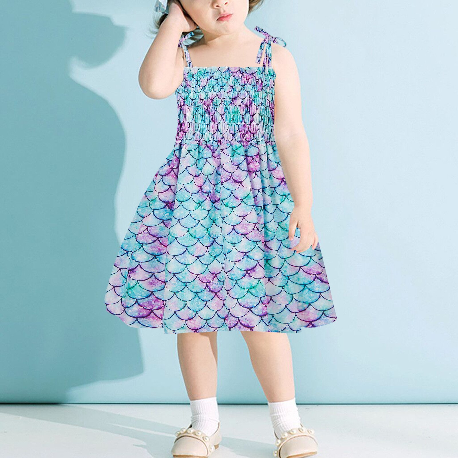 1 2 3 4 5 6 7 8 Years Summer Girl Princess Dress Cotton Cherry Dresses Polka Dot Kids Dresses For Girls Children Clothing