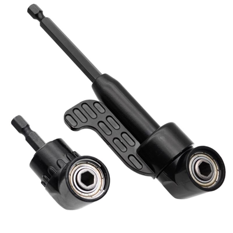 105 Graden Elektrische 1/4Inch Hex Boor Hoek Driver Verstelbare Schroevendraaier