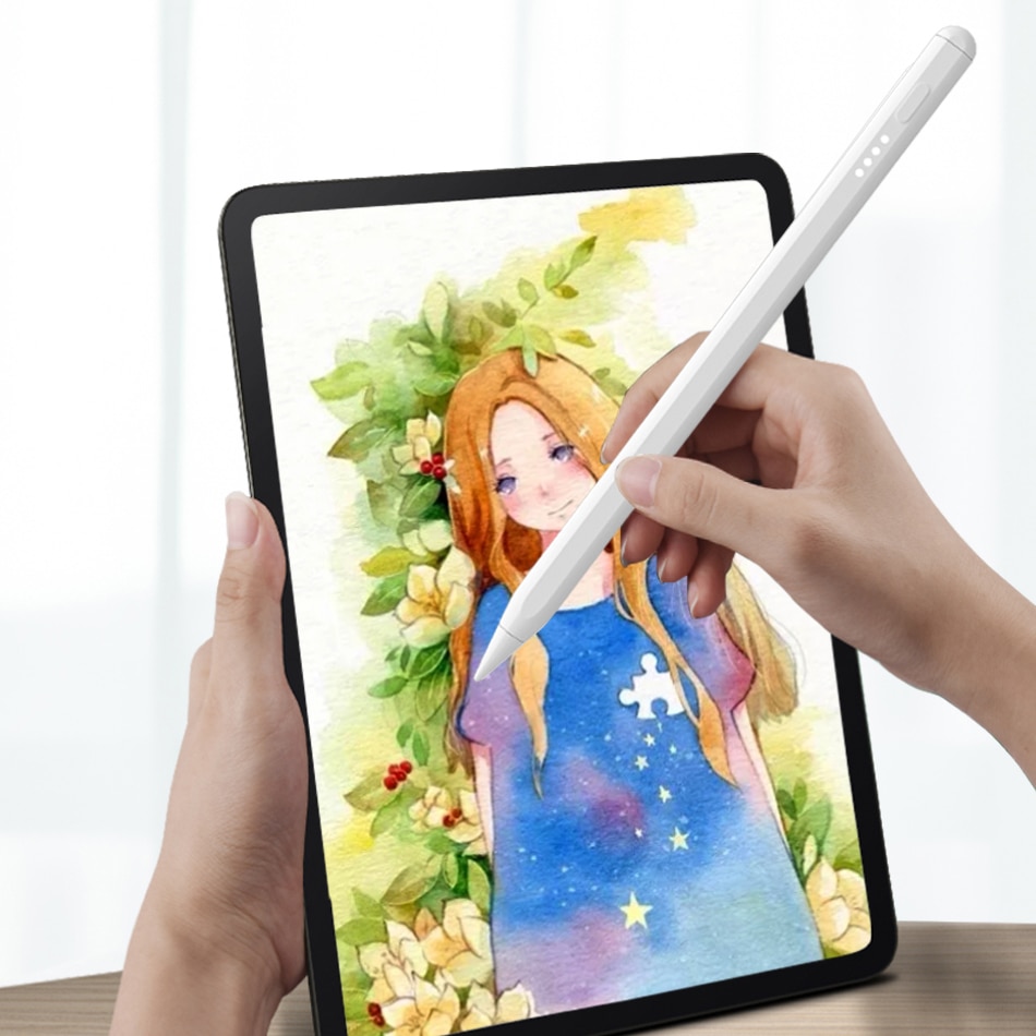 Wiwu Stylus Voor Ipad 2022 Palm Afwijzing Touch Potlood Voor Ipad Pro Tilt Gevoelige Tablet Pen voor Ipad Air 5