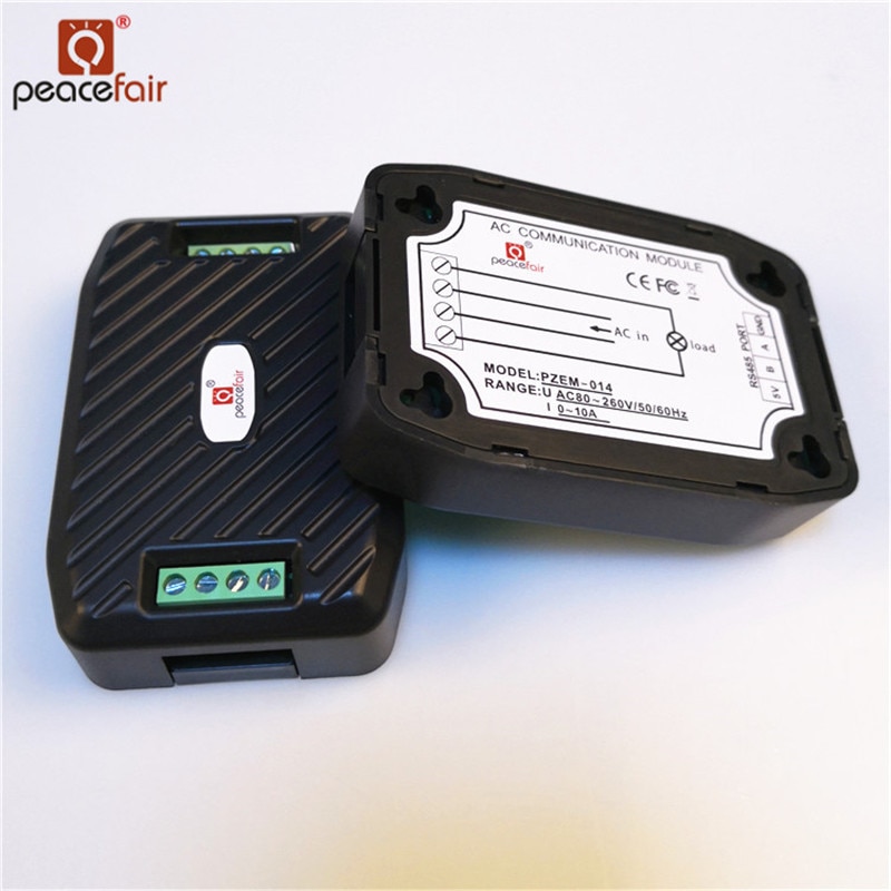 ! Medidor Digital de potencia AC de 220V 10A medidor eléctrico RS485 Modbus medidor de frecuencia Kwh medidor PZEM-014