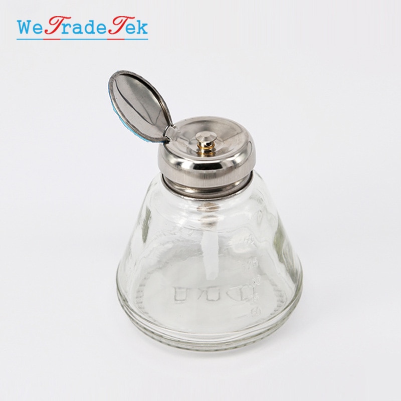 Anti-Static Glass Liquid Alcohol Bottle 150ML Phone Repair Clean Tool Automatic Water Bottle ESD Dispenser Bottle