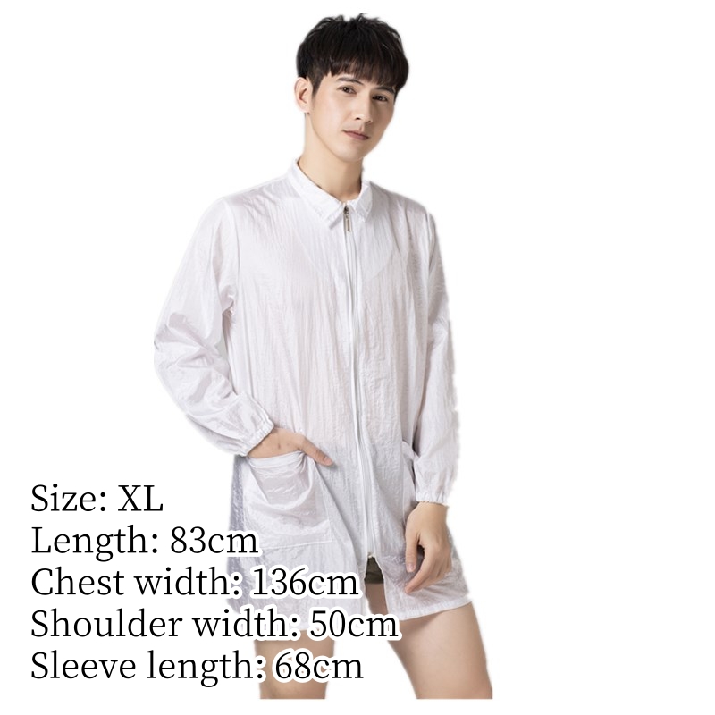 Dunne kappersuniformen, kappersjas, kappersschort, anti-haar, antistatische kleding voor huisdierverzorging  y0505: Bruin