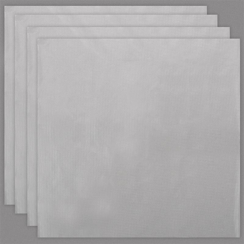 4 stks/set Wateroplosbare Borduurstabilisator Wegwassen Koud Wateroplosbare Film Wateroplosbare Borduren Backing DIY Craft Maken