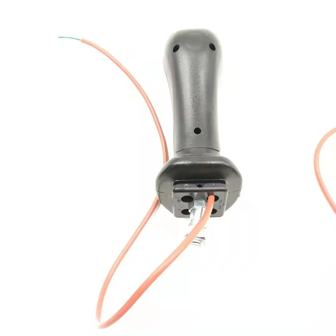 12MM Mini Graafmachine Onderdelen XCMG Yuchai LOVOL LONKING Revo 55/60/65/75-8/80 Rexroth Joystick Handvat Lijm: GRIJS