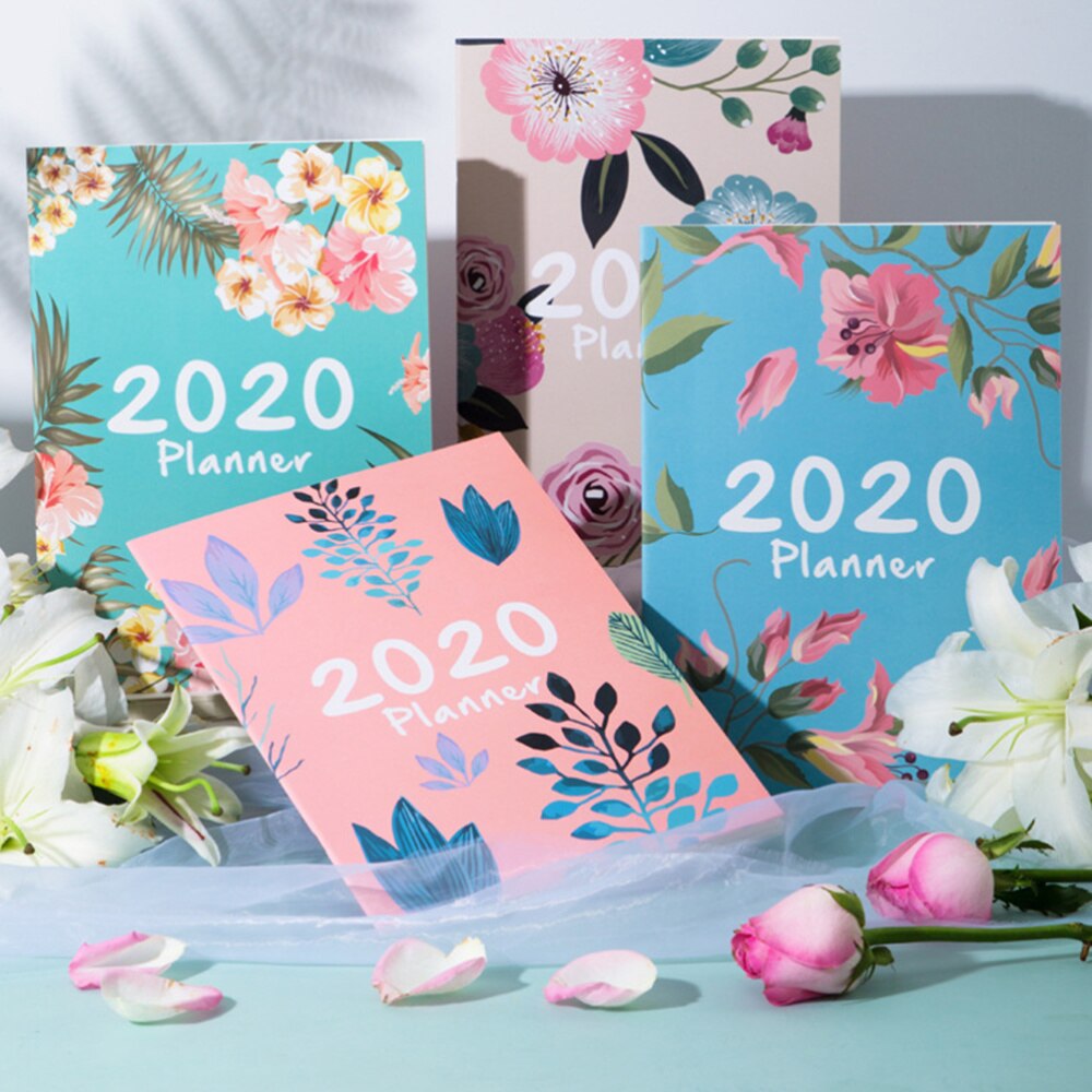 1Pc A4 Planner Efficiency Agenda Schedule Notebooks Diary Stationery for Home School Office)