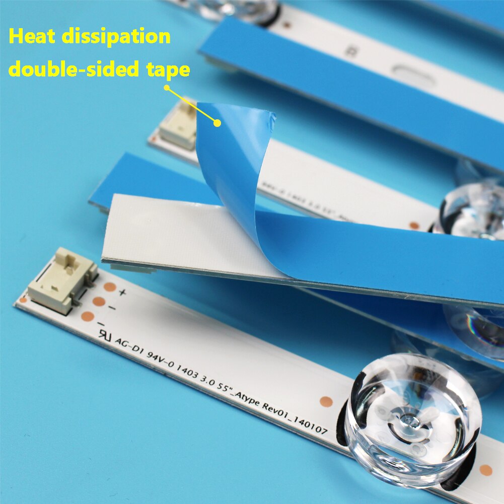 10 st led list för lg innotek drt 3.0 55 &quot;_ a/b typ rev 01 55 lb 561v 55 lb 652t lc550 due  lg55 lf 5950 55 ly 320c 55 lb 5700 55 lf 6500