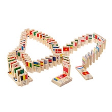 100 Pcs Wooden Board Toys Game Early Learning Cognitive Educational Toys