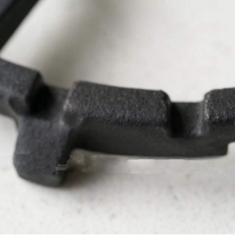 3 pièces en fonte Wok Pan Support Support Support pour brûleur cuisinière à gaz