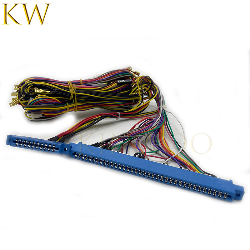 10  + 36 poliger jamma-kabelbaum für Arkade-spielautomaten, zubehöranschluss, weiblicher anschluss, 2 schnittstellen