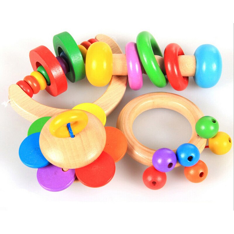 Instrument Kleinkinder Rasseln Griff Kinder Kid Ba... – Vicedeal