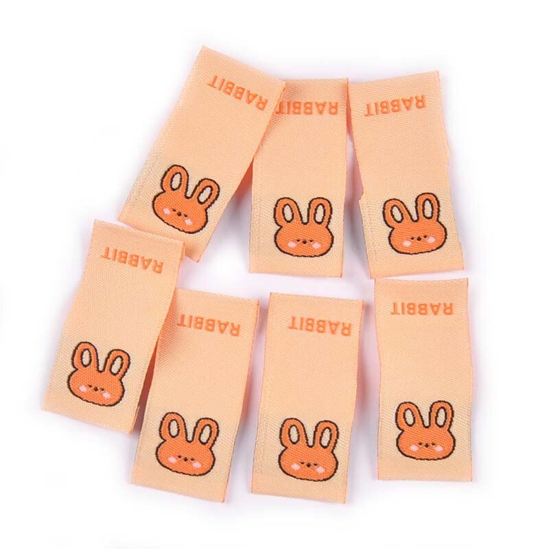 Etiquetas bordadas para el cuidado de la ropa de los niños, accesorios de ropa hechos a mano, manualidades, 40x15mm, 50 Uds.: 8