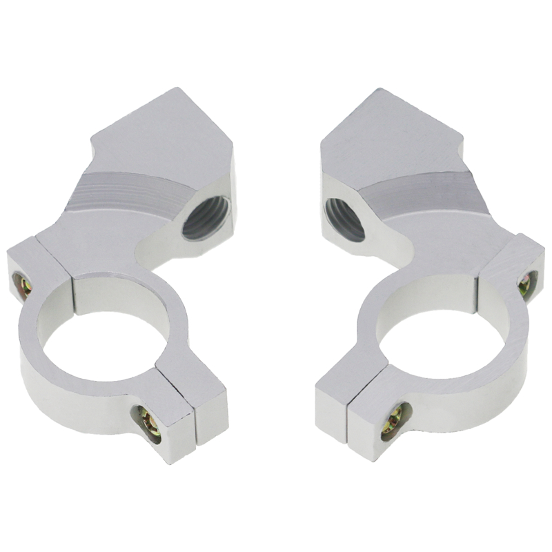 Motorfiets Stuur Spiegel Mount Achteruitkijkspiegels Houders Adapter Aluminium Clamp Paar 10 Mm 7/8"