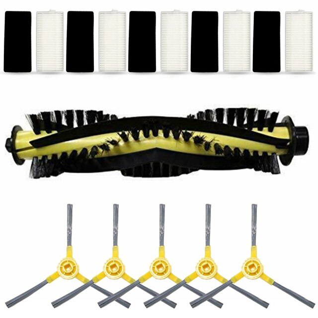 Kit d'accessoires pour aspirateur Robot IKOHS Netbot S15, filtre, brosse principale, accessoires de nettoyage ménager pour la maison: C