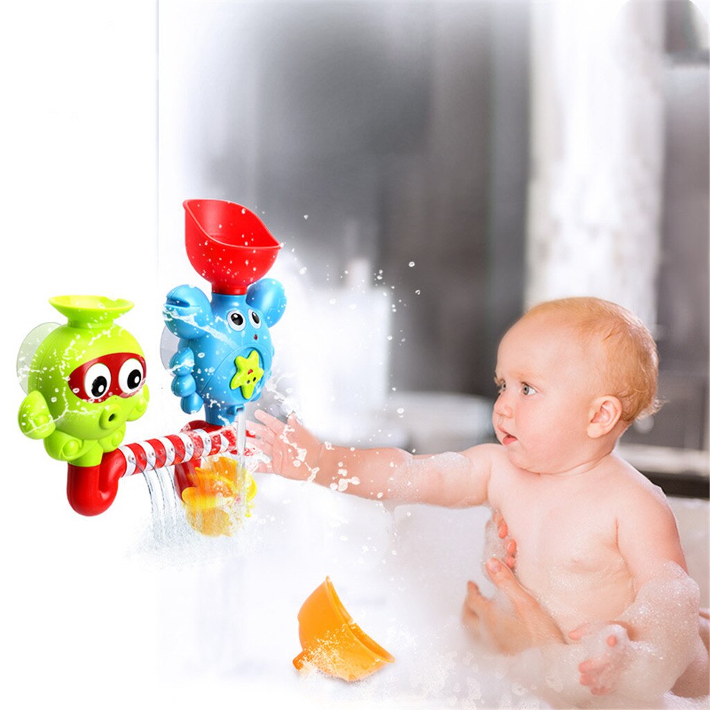 Cartoon Baby Bath Toy Bathroom Bathtub Funny Shower Spraying Water Toys Baby Toys Милое Аниме Year's Goods Water Toys: I