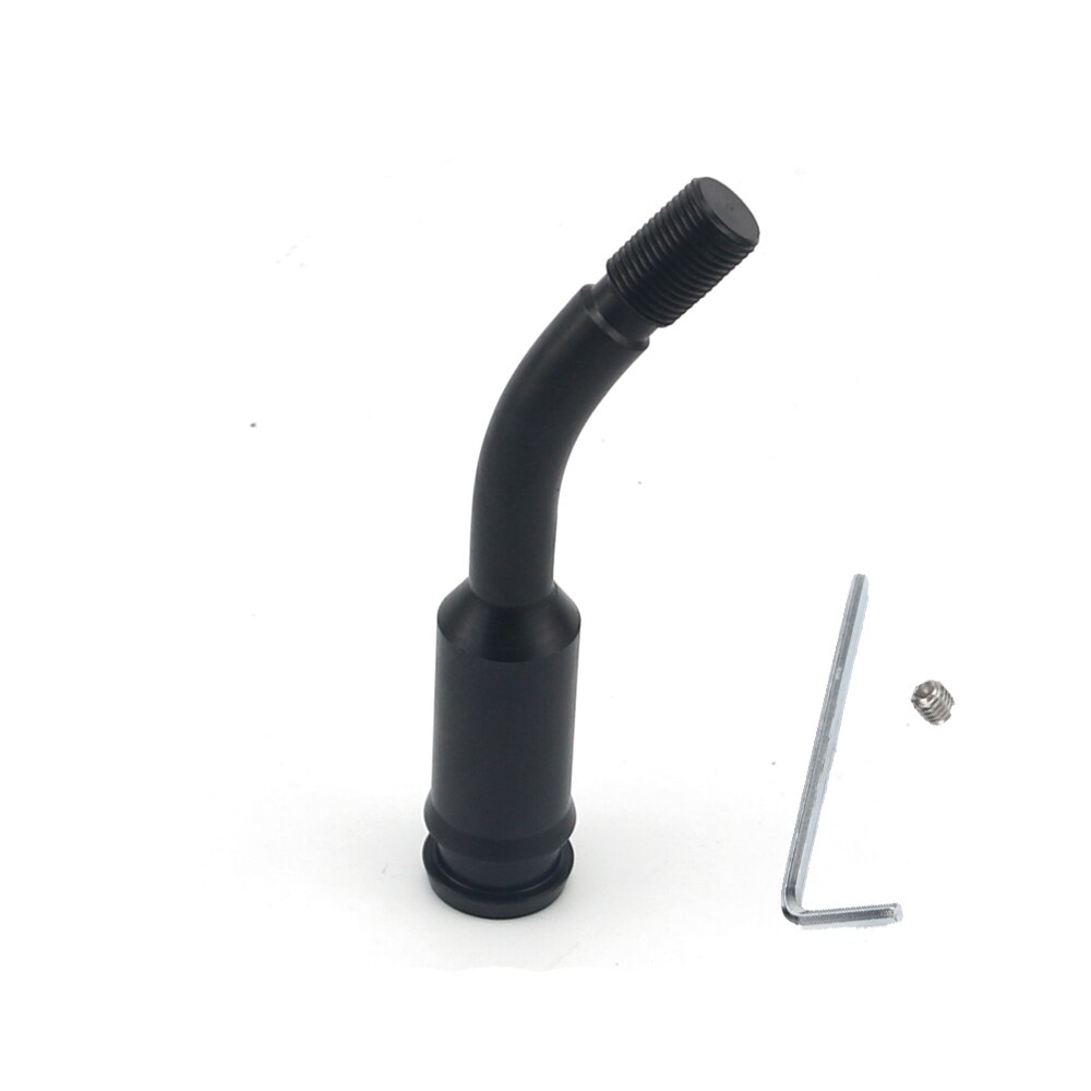 MUGEN schaltknauf Stock hebel 5 &quot;VERBOGEN verlängerung Für VW T4 T25 1985-2003 Kurze Schalthebel JDM: Schwarz