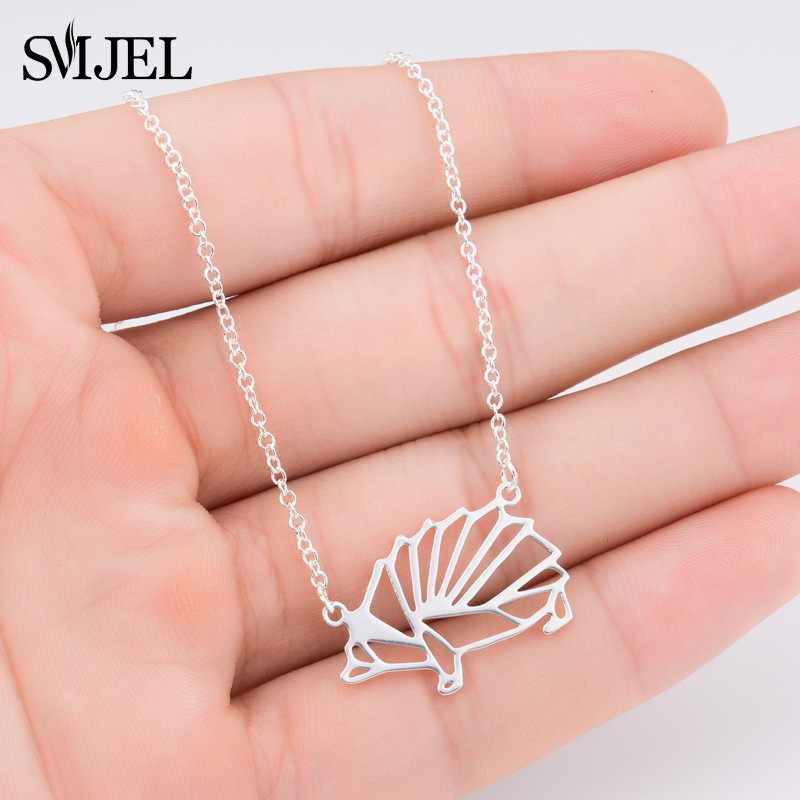 Rvs Hummingbird Kettingen Sleutelbeen Kat Vlinder Swallow Kangoeroe Hond Giraffe Bee Dier Eenvoudige Ketting