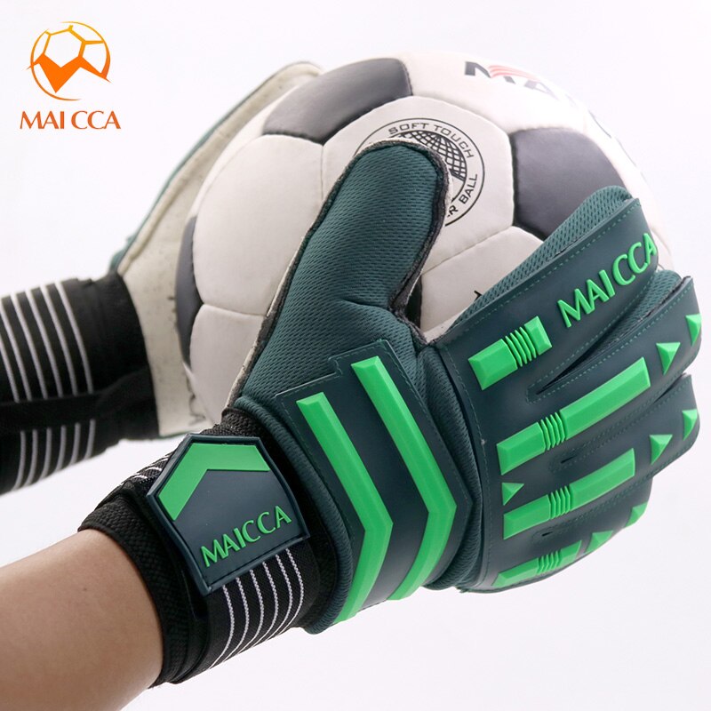 Maicca målmand handsker fodbold finger beskyttelse fodbold fodbold målmand handsker med super finger beskyttelse