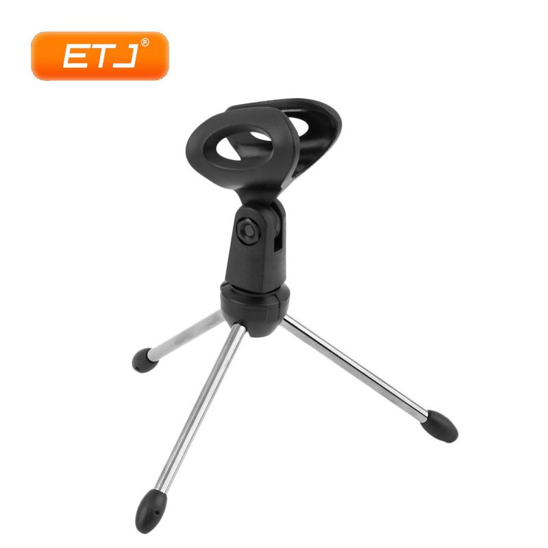 Clip de micrófono con soporte soporte de plástico de goma Flexible para micrófono con cable e inalámbrico Clip en forma de huevo