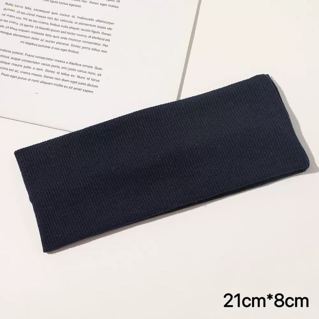 1 Stück schwarze Stirnbänder für Frauen, rutschfest, weiches Haar-Accessoire, Sterne-Kopfwickel für Frauen, Yoga, trainieren: Licht Gelb