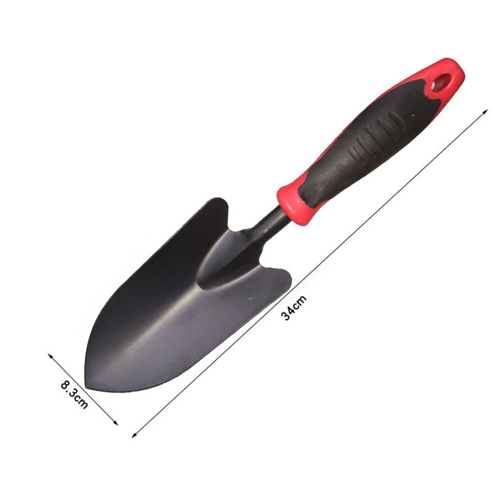 2/3/5pcs Iron Garden Shovel Flower Planting Shovel Set Gardening Non Slip Handle Hand Tools Outdoor Garden Trimming Tool