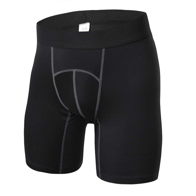 Shorts Men Gym Tights Compression Shorts Bermuda Basketball Brand Short Solid Sport Men Home Running Surf XXL: B / S