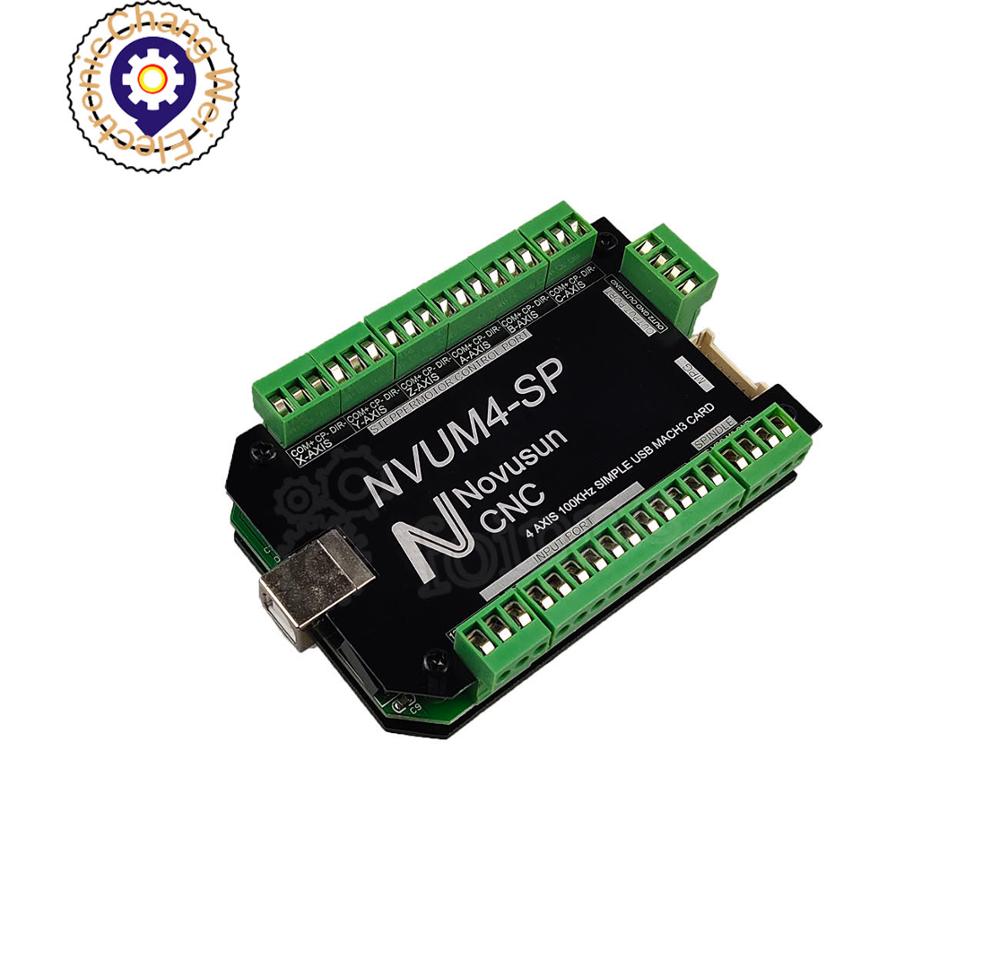 Mach3 usb-schnittstelle NVUM-SP cnc Bewegung Regler nvcm 3 achsen 4 achsen 5 achsen 6 achsen cnc Bewegung Kontrolle karte metall fallen nicht