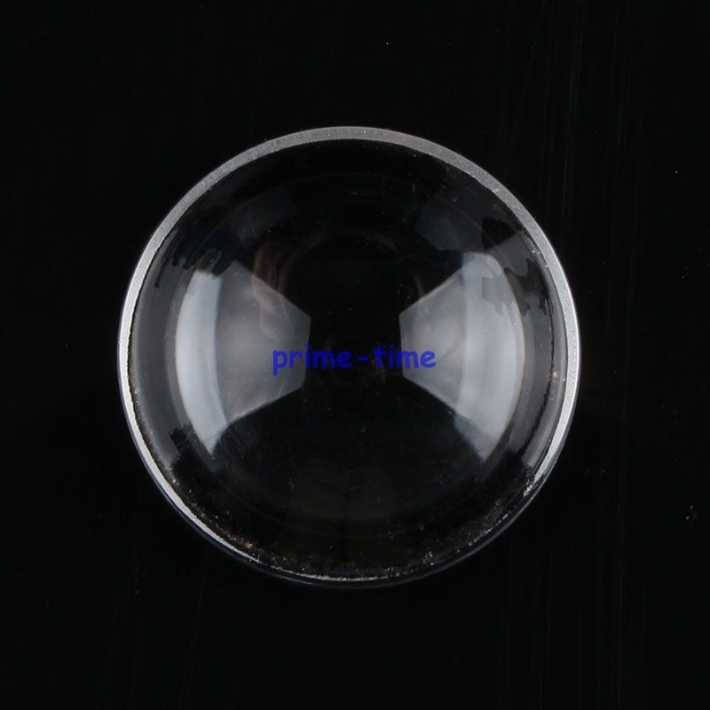 10pcs/lot semi-circle Plano-convex LED Lenses 23mm Optic Lens Grade PMMA For Lens Reflector