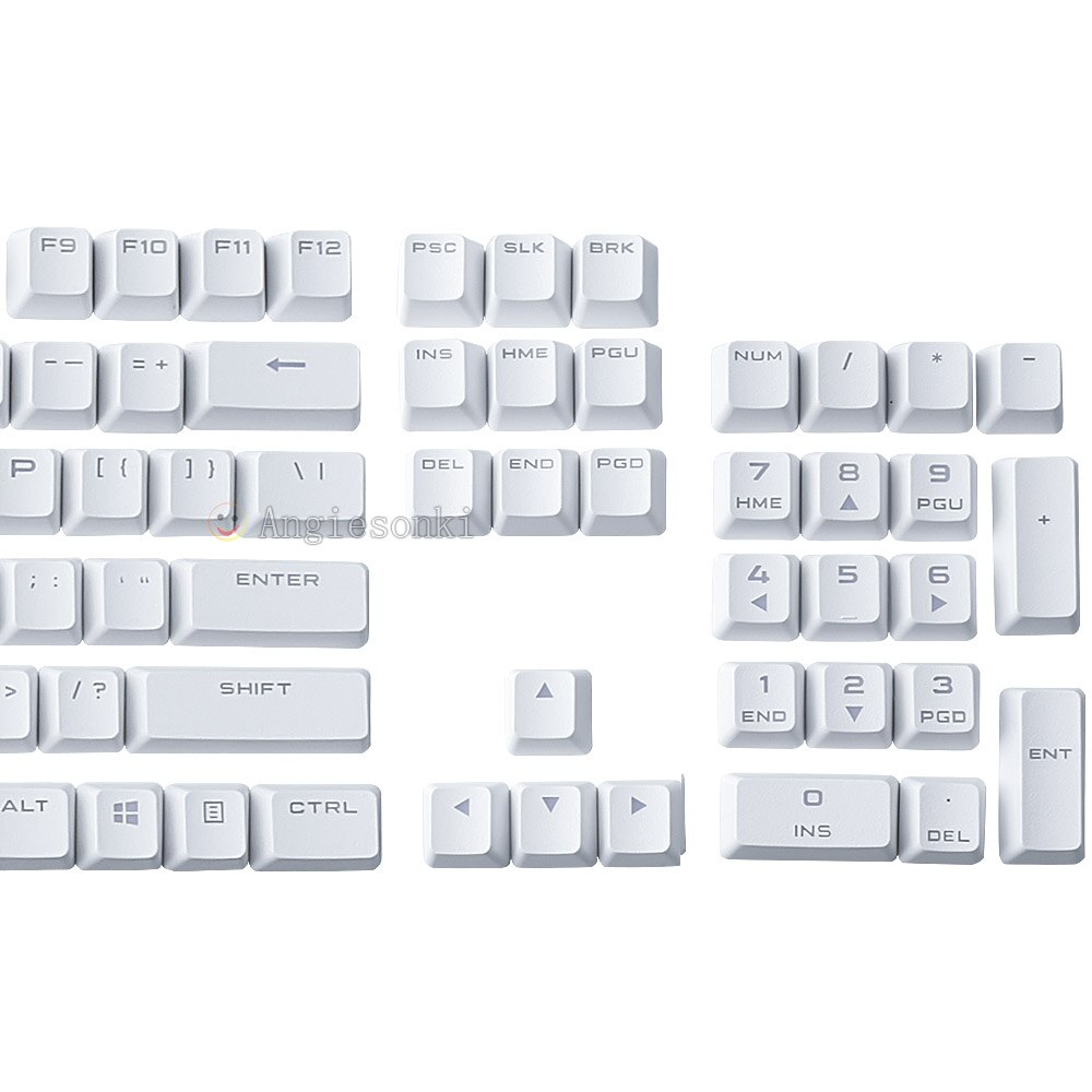 Suitable for Corsair Strafe RGB mk.2 K70 K68 K63 K65 K95 K90 keyboard keycaps, 104 full-key PTB keycaps