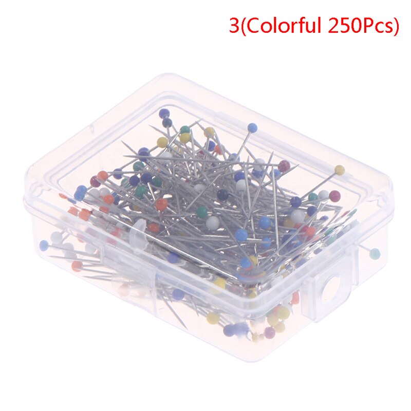 Sewing Pins 38mm Glass Ball Head Push Quilting Pins For Jewelry DIY Sewing Tool: A3