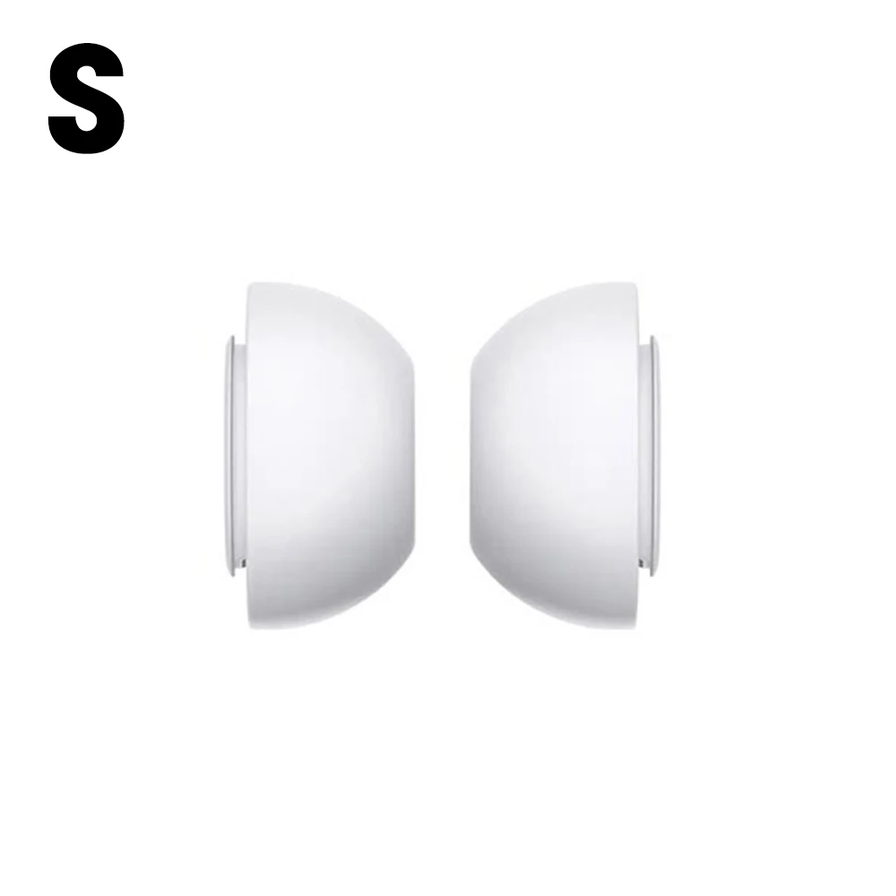 Para Apple AirPods Pro 1/2 generación auriculares de silicona suave tapones para los oídos reemplazo para Air Pods Pro accesorios para auriculares tapones para los oídos: 3XS / Nieve