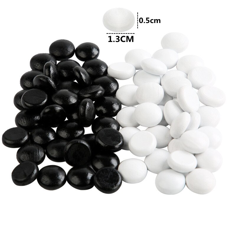 Gobang/Checkers/Slangen En Ladders/Internationale/Chinese Schaakstukken Voor Diverse Board Games Geen Schaakbord Kinderen: A 60pcs