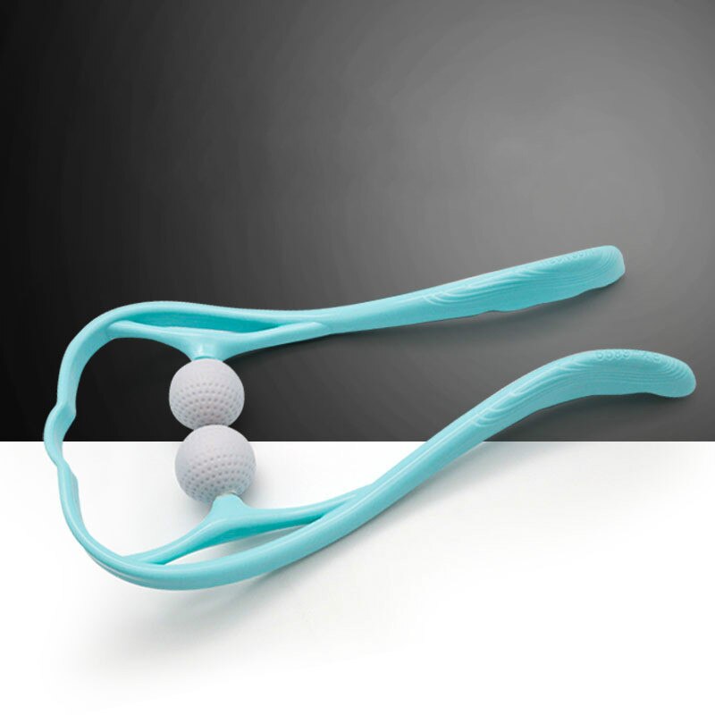 Druk Therapie Nek Massage Tool Druk Verlichten Hand Roller Massage Nek Schouder Dual Trigger Punt Zelf Massager