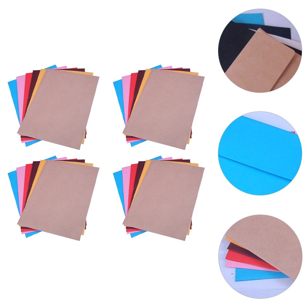 40pcs/ Set Envelopes Blank Self Seal Colorful Envelopes Photo Letter Envelopes