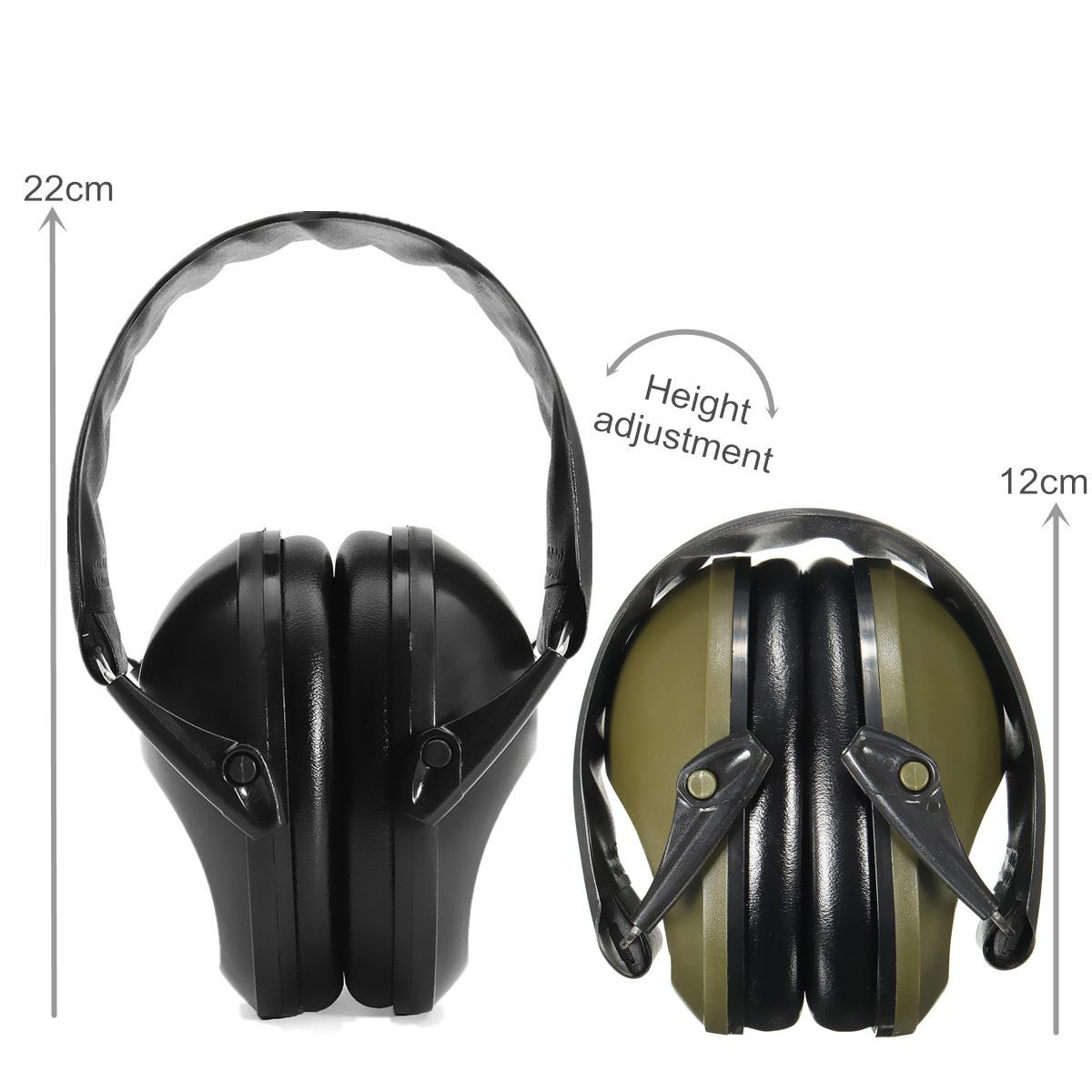 Anti-geluid Ear Protector Oorkap Gehoorbescherming Geluiddichte voor Schieten Oorbeschermers Oortelefoon Noise Redution Werkplek Veiligheid