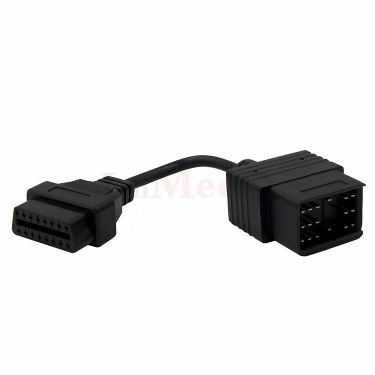 OBD1 Voor Toyota 17Pin Om OBD2 16Pin Vrouwelijke Obd Verlengkabel Connector Auto Diagnose Adapter Voor Toyota 17 pin