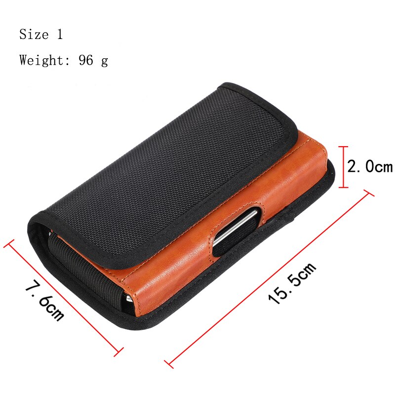 Telefoon Tas Voor Samsung Galaxy S21 S20 S10 S9 Plus A20 A30 A50 A60 M30S Note 10 9 8 Case riem Clip Holster Oxford Doek Card Pouch