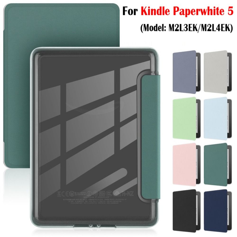 11th Gen 6.8 Inch E-Reader Case Auto Wake/Slaap Slijtvast M2l3ek Beschermende Shell Schokbestendig Voor Kindle Paperwhite 5