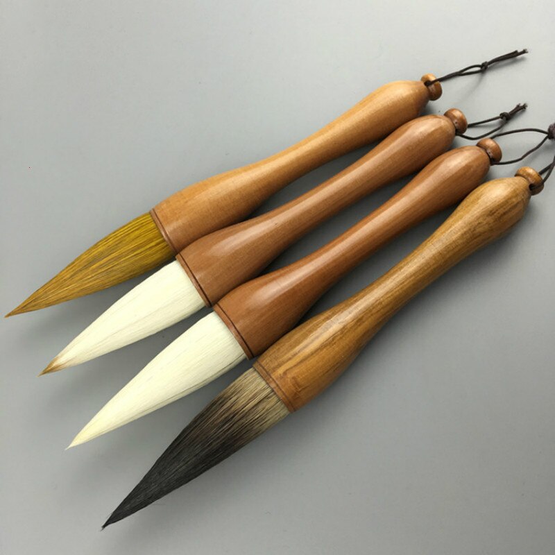 Pluma de caligrafía especial grande para pintura china, pincel de caligrafía de Couplet, pintura de paisaje de estudiante, 1 ud.